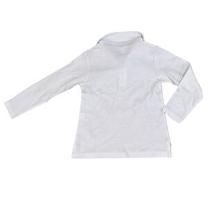 NWT Little English White Long Sleeve Tee 1/4 button down size 4 (boys)